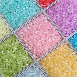 4mm10G/Bag Domestic Super Excellent Glass Cat Eye Rice Beads Full of Vitality and Unique Scattered Beads Handmade DIY Jewelry Br