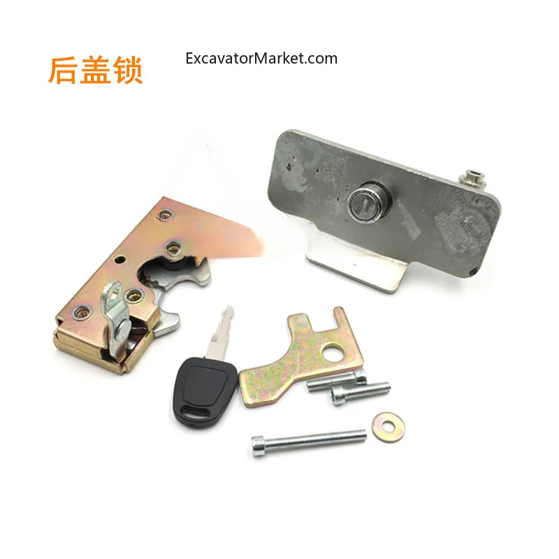 Excavator Spare Doosan Daewoo DH60-7 engine hood lock engine hood lock hood lock toolbox assembly