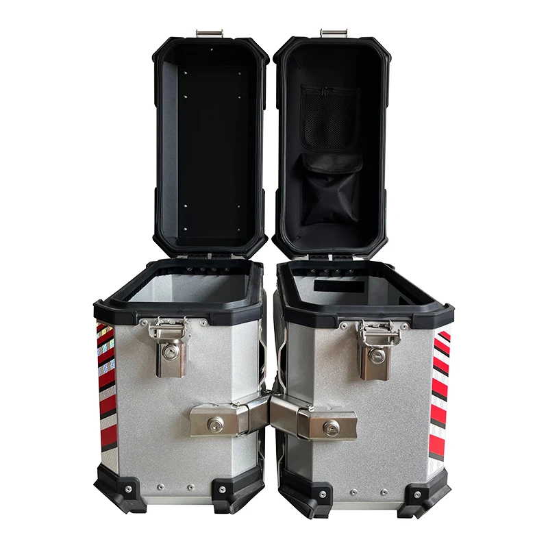 STLF Factory Direct 38L Motorcycle Top Box Waterproof Quick-Release Delivery Storage Box