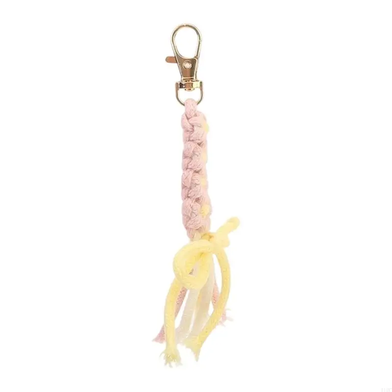 Artistic Handcrafted Cotton Tassels Holder Multicolor Tassels Pendant Perfect For Purse Tassels And Daily Use