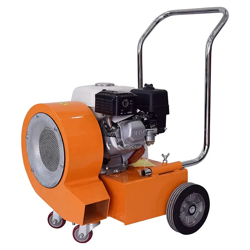 Hongda engine Large road blower hand push 13 horsepower engineering road blower road cleaning blower