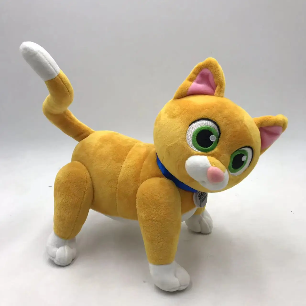 

Buzz's Companion Sox, a Cartoon Anime Cat Plush Toy, a Ginger-Colored Feline Robot Plush Doll for Kids