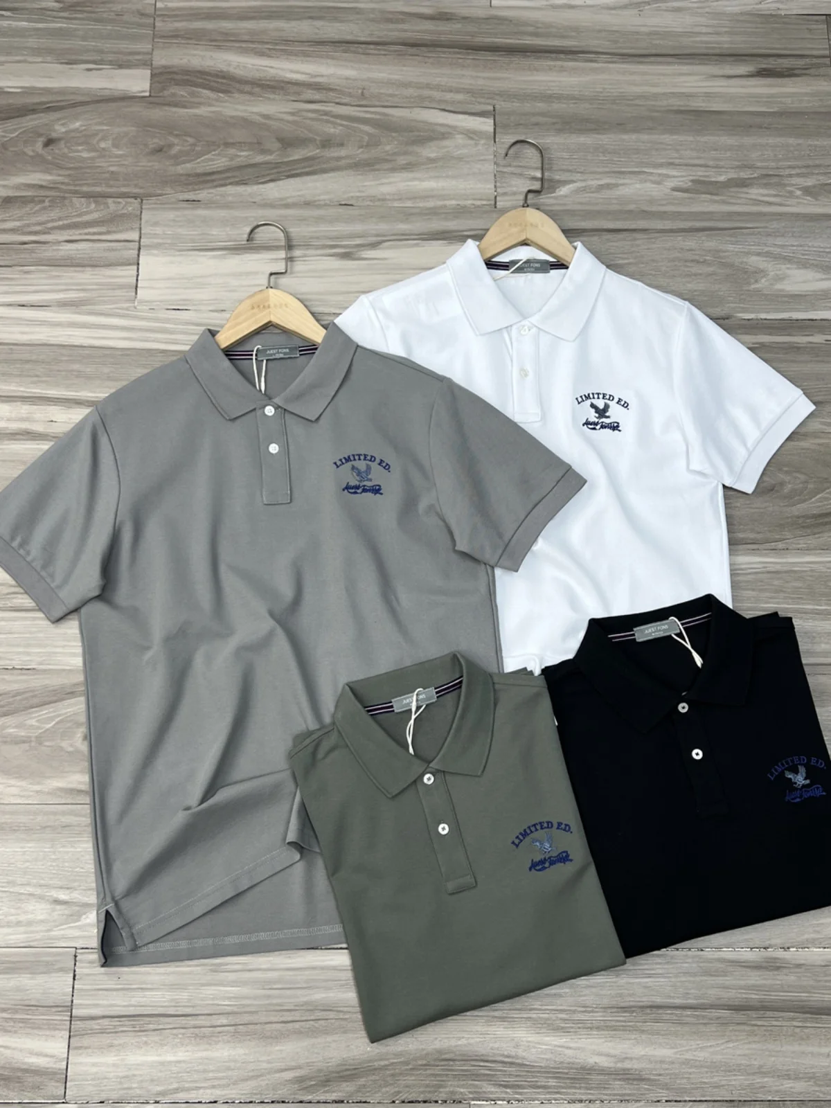 

Мужская повседневная рубашка Quali с вышивкой, короткий рукав, из хлопка пике, охлаждающая, летняя, ODM, одинарная.