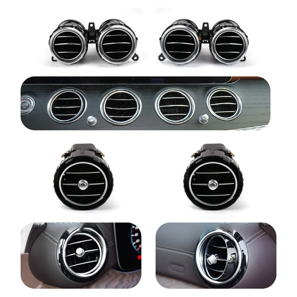 Car Front Dashboard Air Conditioner AC Vent Grille for E Class W213 E200 E260 E300 2015-2023(Right)