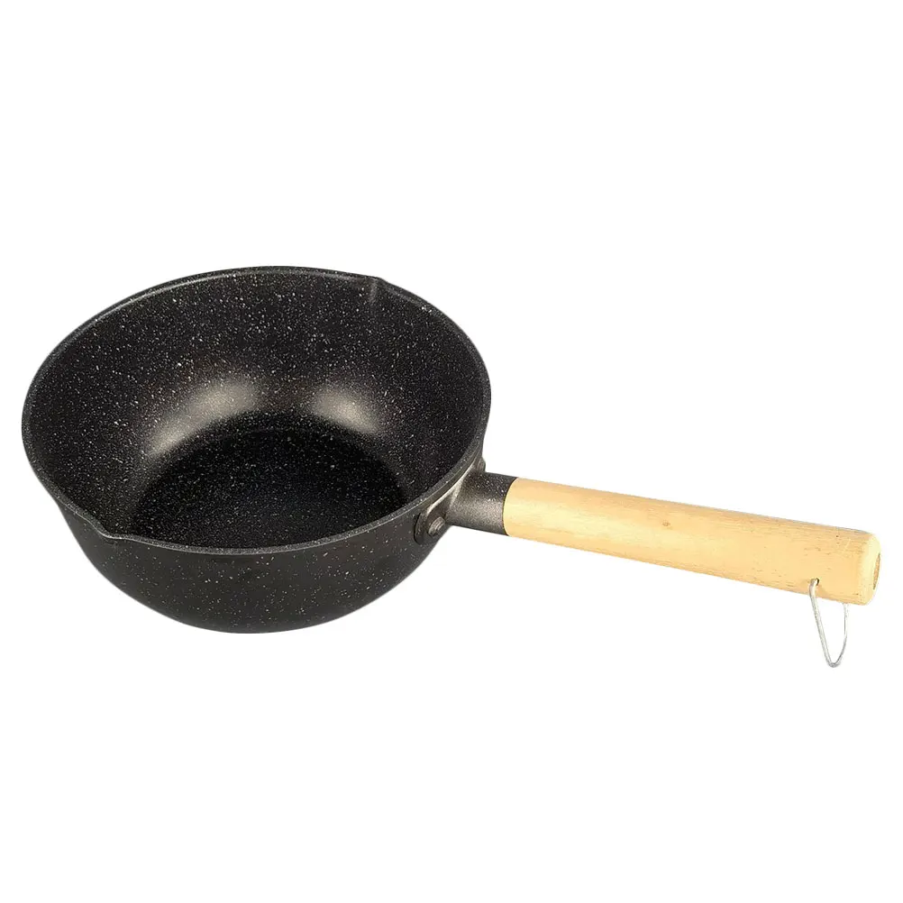 

Sturdy Nonstick Sauce Kitchen Cookware Heat Resistant Stew Pot Gas Induction Cooker Milk Noodles Soup Cooking Wooden