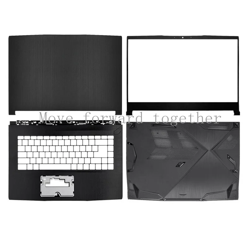 For MSI GF63 MS-16R1 R3 R4 R5 R6 WP65 WF65 LCD Back Cover Bezel Palmrest Upper Case Keyboard Bottom Cover