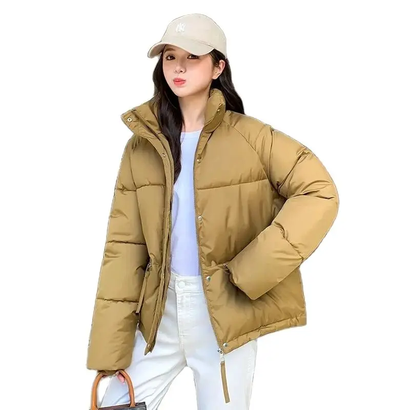 

2023 New Autumn Winter Jacket Women's Down Cotton Coat Parkas Fashion Warm Snowy Cotton Thickened Korean Version Overcoat Female