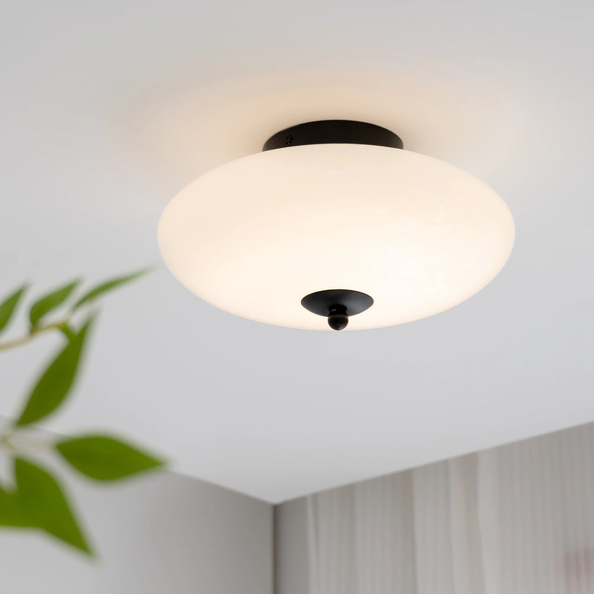 2026 Middle French Cream Style Entrance Hallway Balcony Lamp Bauhaus Wardrobe Glass Bedroom Study Room Ceiling Light