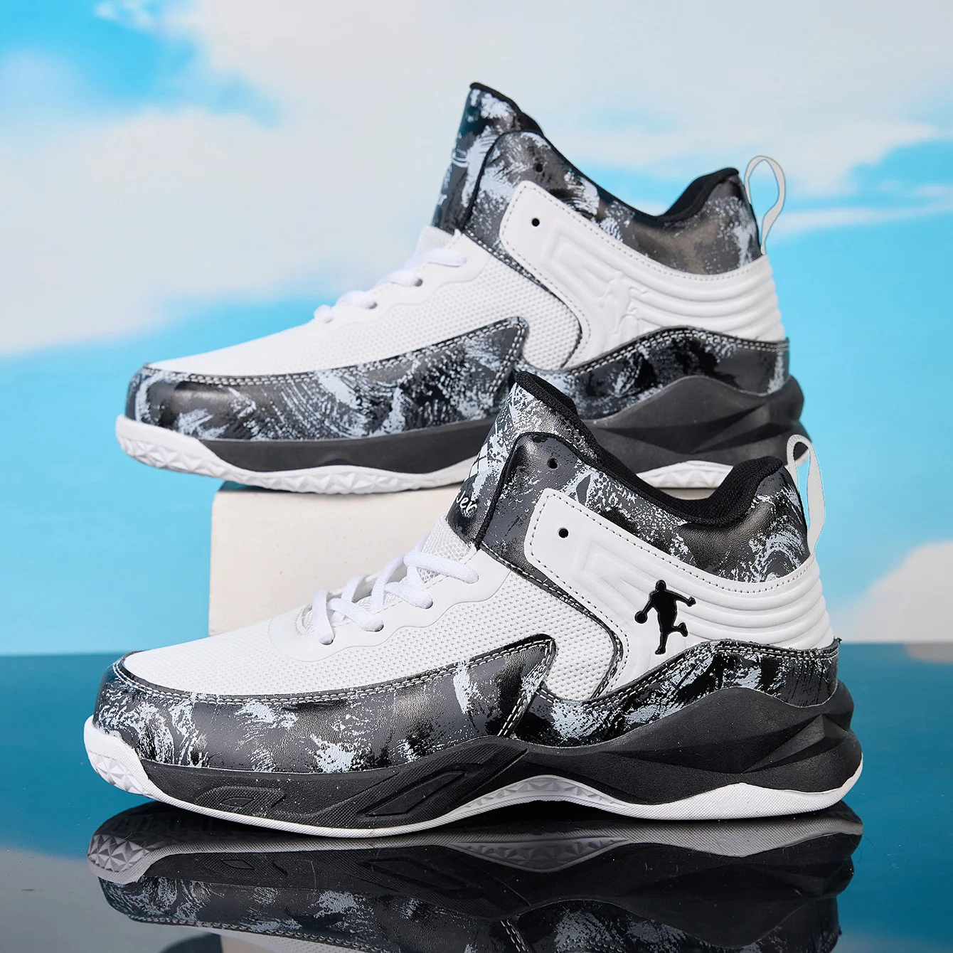 ZERJER basketbalsneakers met h - Men'S Shoes Basketball recensie en prijs