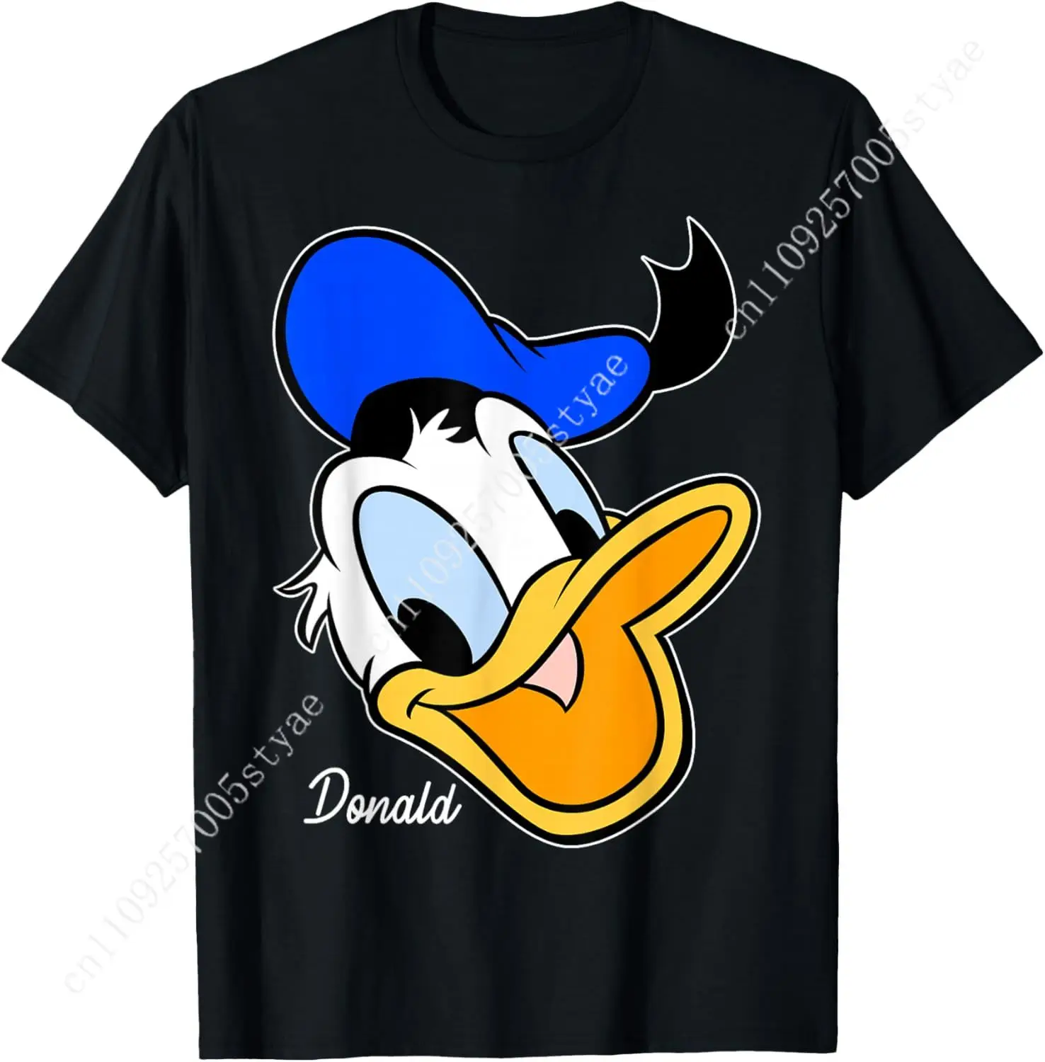 

Disney Mickey and Friends Donald Duck Big Face T-Shirt