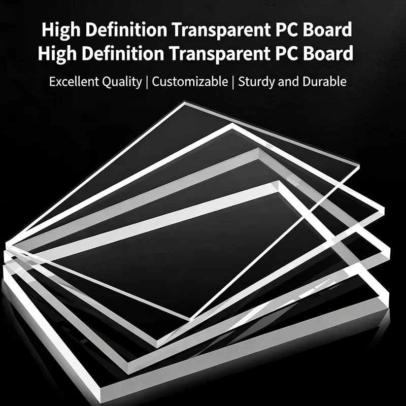 High Transparent PC Endurance Board Polycarbonate Plate Wear Resistant Plastic Sheet PC