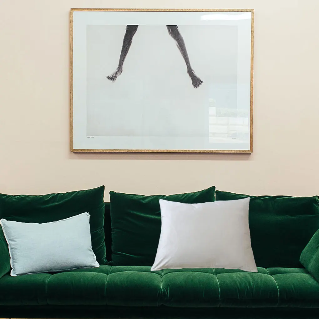2pcs Canvas Elastic And Stretchy Nature Pillowcase For Easy Fitting And Removal Easy To Clean Unique