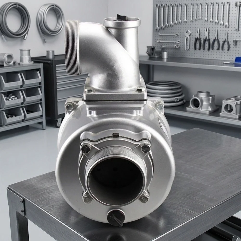 Replacement Pump Shell for GX160 168F 170188 Compatible with 3 and 4 Gas Engine Mounting Specifications and Flow Needs