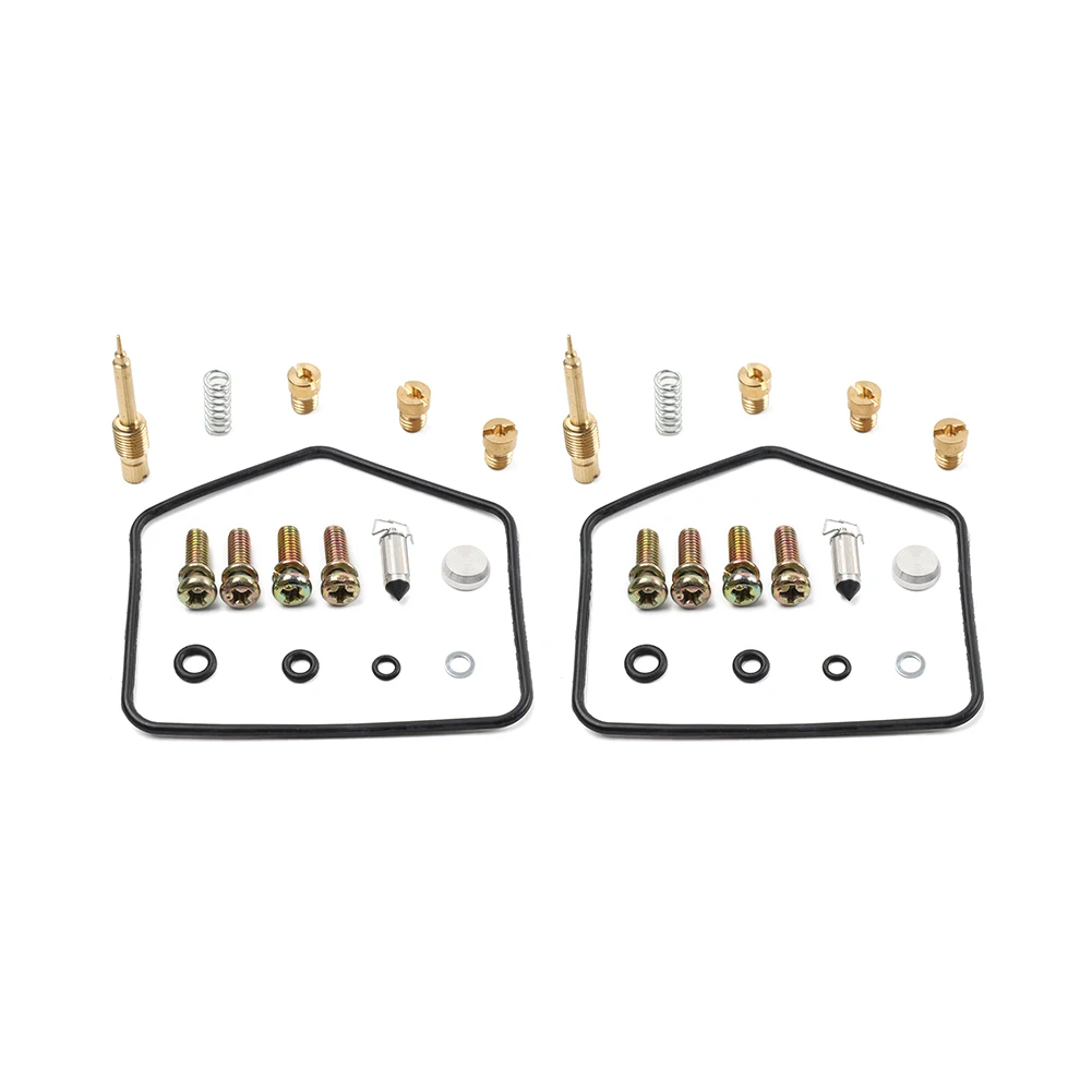 2 Set Motorbike Carburetor Carb Repair Rubuild Kit For Kawasaki KZ440 A LTD 1980 1981 1982 1983