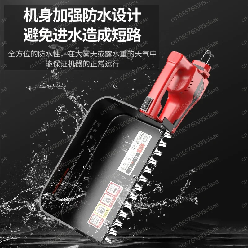 Brushless new handheld ultra-light portable electric tea picker hedge machine rechargeable tea tree pruning machine
