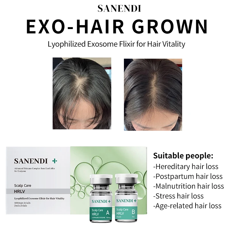 

EXO-Bio Fast Hair Growth Lyophilized Powder DermaPen Serum против выпадения волос Укрепляющее выпадение волос