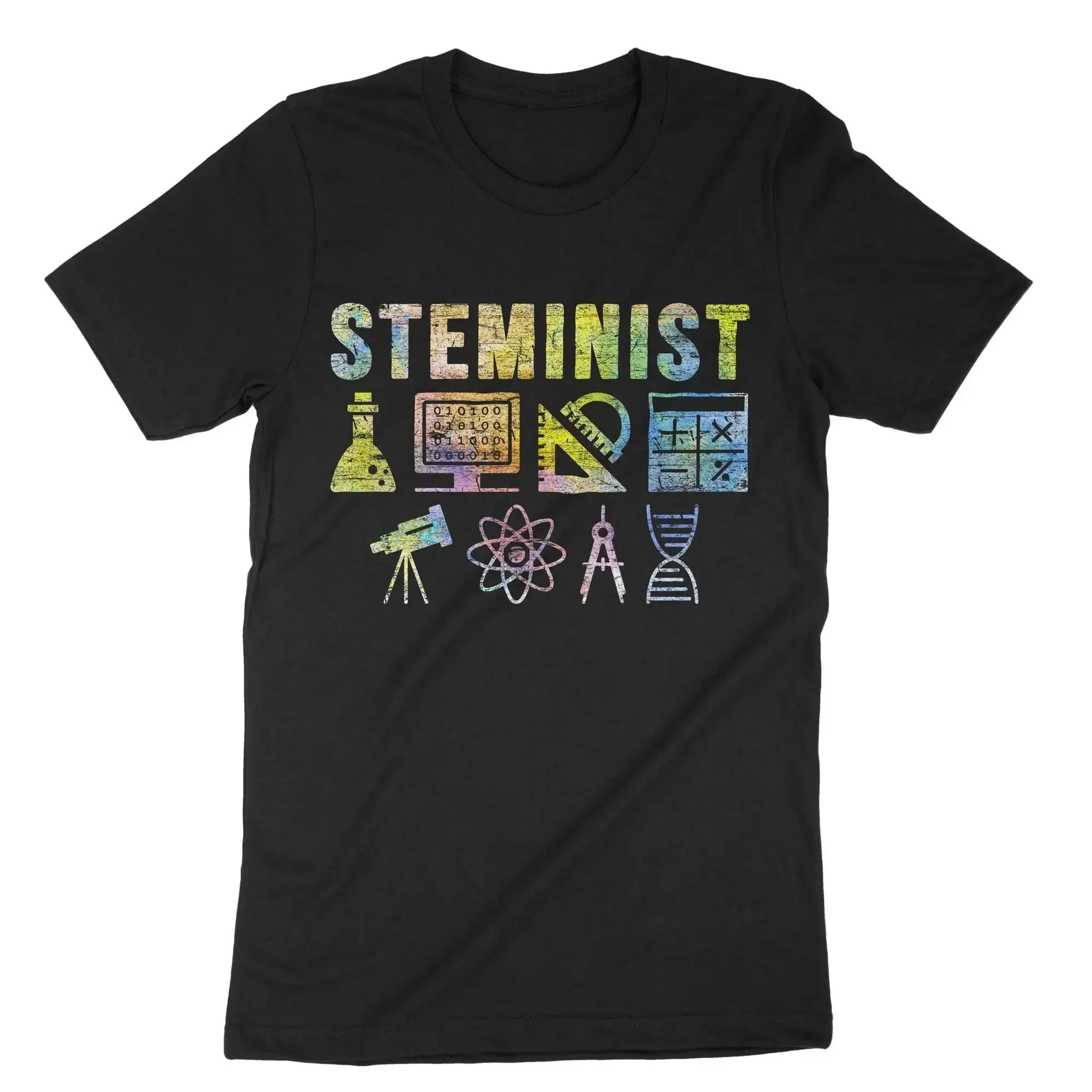 Steminist Science Technology Engineering Math Gender Equity T Shirt Women in STEM