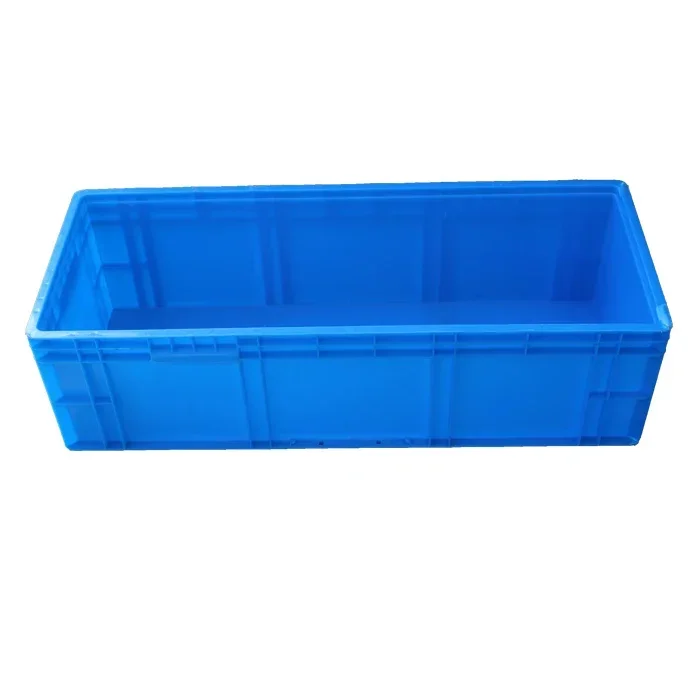 Large logistics box turnover box rectangular fish breeding turtle long box breeding turtle basket plastic frame large plastic