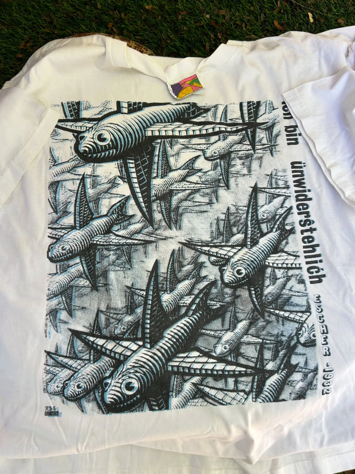 Dark Art American Retro Short Sleeve T-Shirt Loose Couple Style Sketch Line Design Breathable Cotton Skin-Friendly Male Femal...