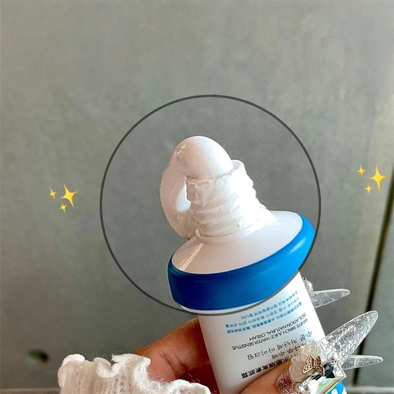 Apprêt de maquillage hydratant pour femmes, crème coréenne de soulagement de la Sap de bouleau, soin apaisant, beauté, Lifting du visage, crème lisse éclaircissante