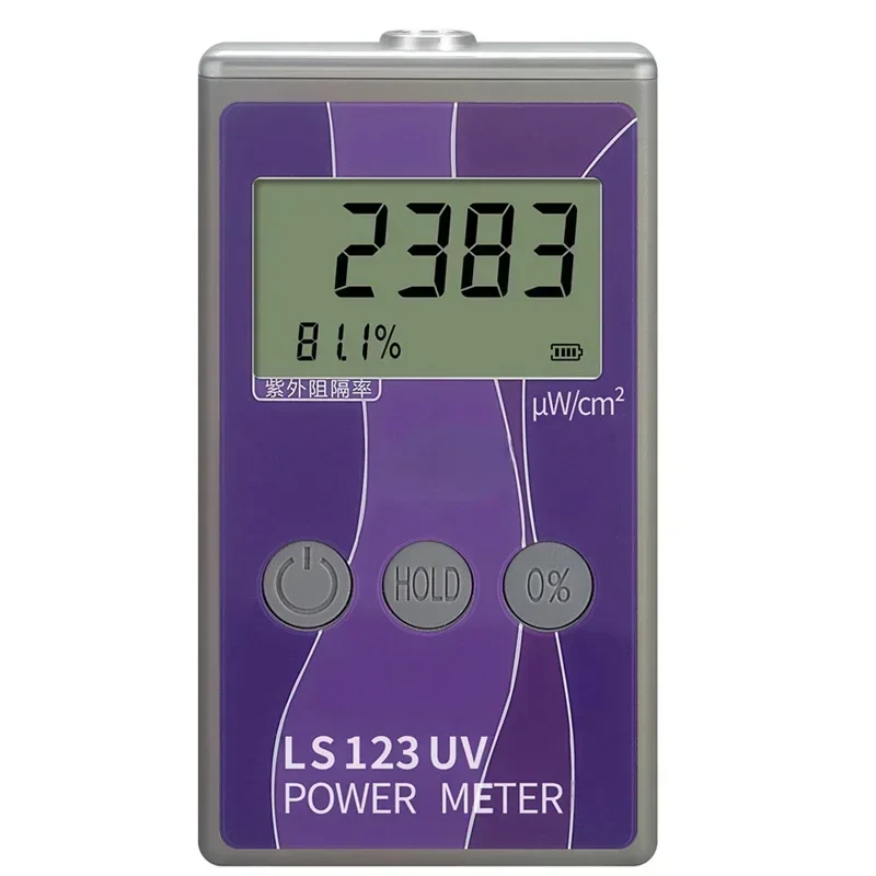 Portable UV Meter LS123 Measure Ultraviolet Radiation Power Intensity Radiance Density Rejection Rate Light Meter Photography