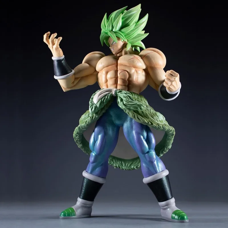 In Stock Dragon Ball Broly 30CM Action Figure Anime Figures Genuine Bandai Collection Model Toys Boxed Birthday Gifts For Toys