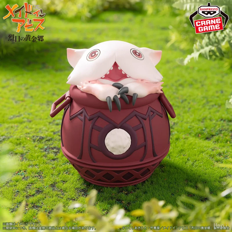 Bandai figura original nanachi mitty feita no abismo: a cidade dourada do sol queimado anime figura de ação modelo ornamentos