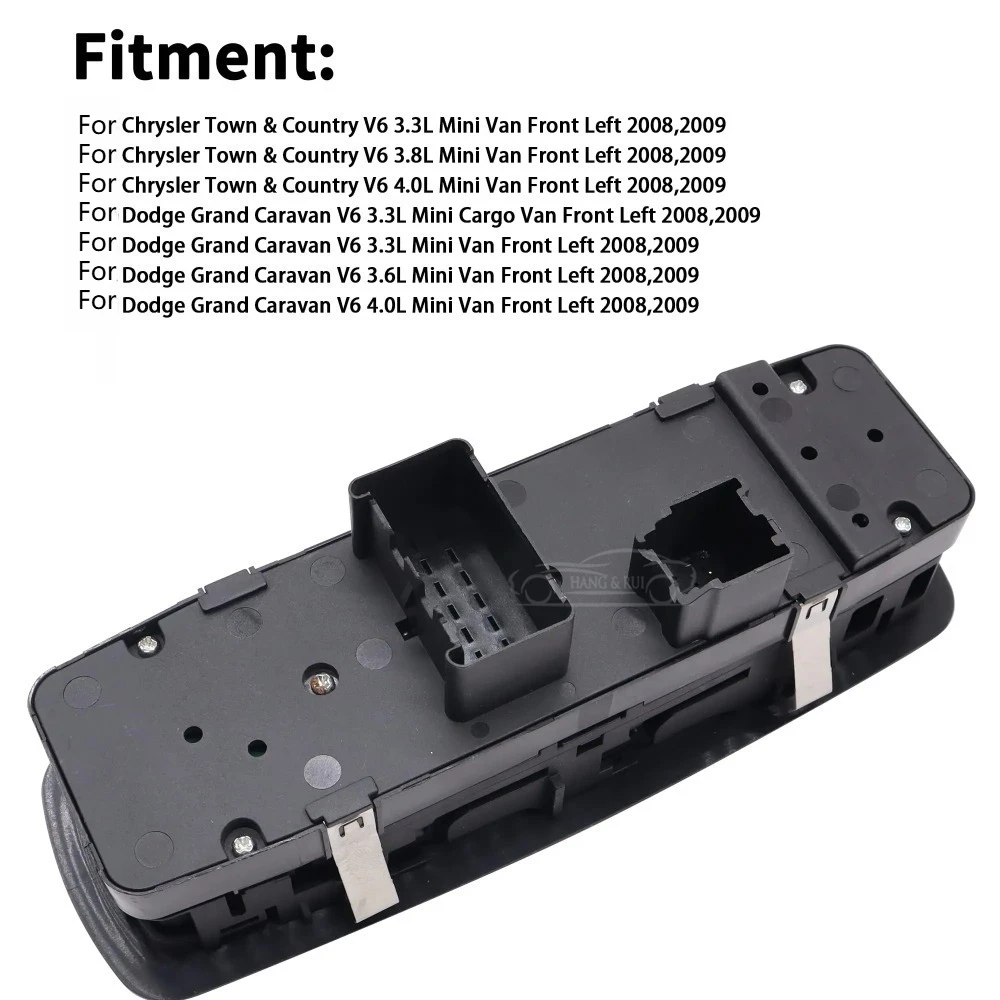 

4602535AC Electrical Power Window Control Switch 3 Pins For Chrysler Town & Country For Jeep Grand Cherokee Liberty 2008-2009