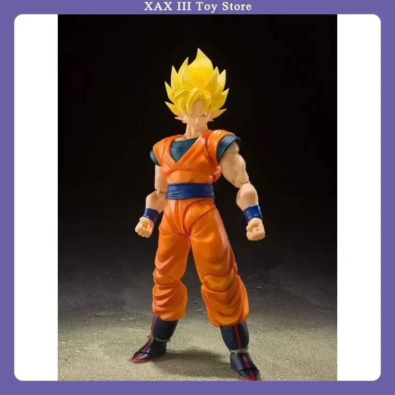 SHFiguarts Super Saiyan Full Power Son Goku Dragon Boll Z Disponibile Anime Action Collection Figure Modello Giocattoli Ragazzo Regalo