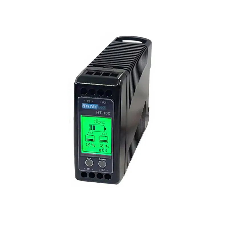 Heltec Battery Equalizer for Two 12V Gel Flood AGM Lead Acid Batteries Voltage balancer Lead acid Battery charger Regulator