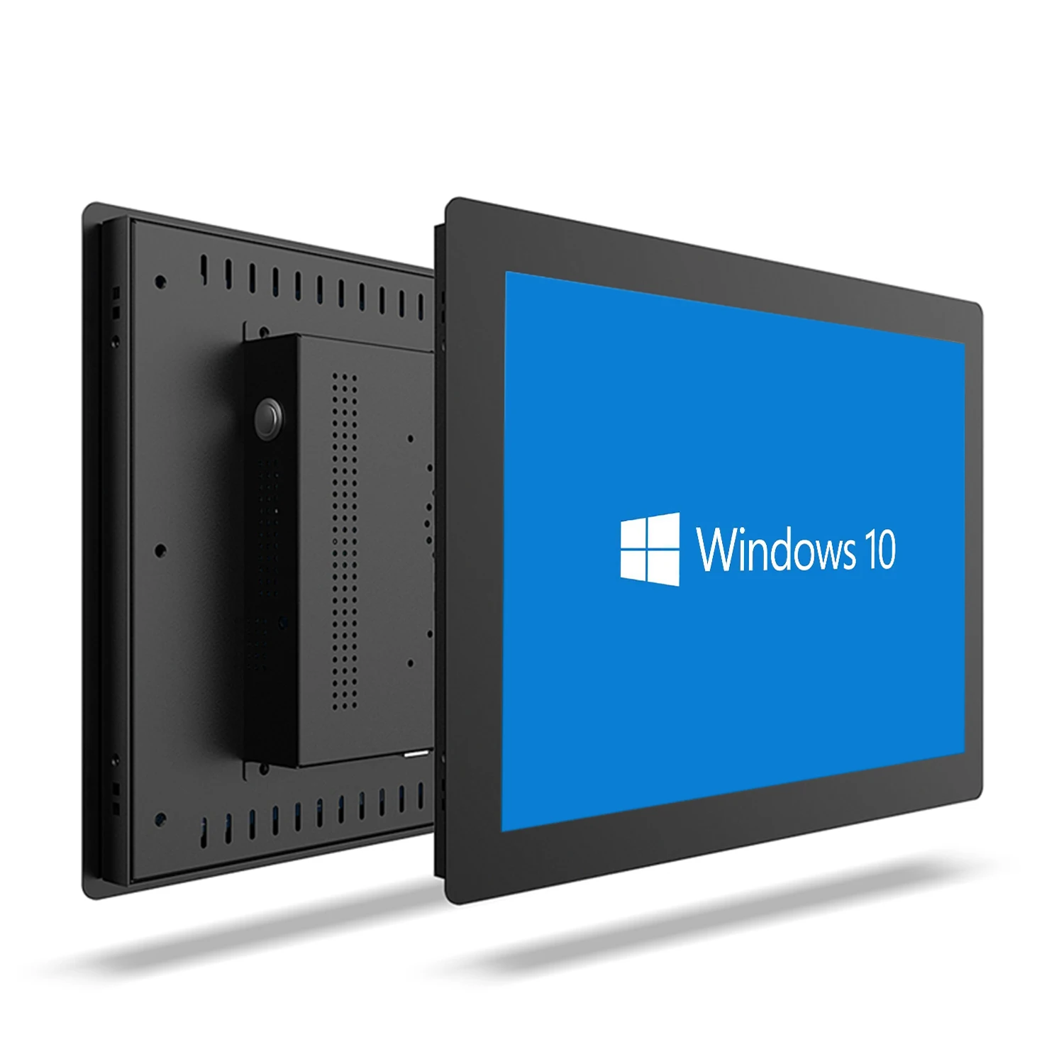 17 19 21.5 Inch industrial tablet computer panel pc J1900 all in one pc with resistive touch screen built-in wifi com win10 pro