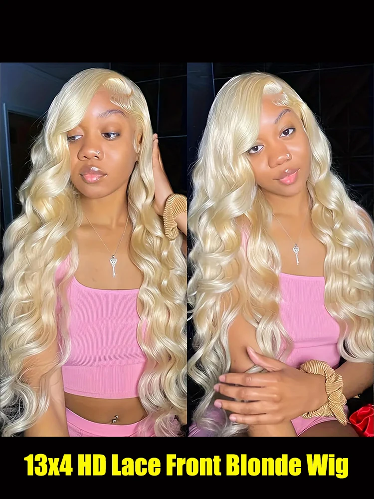 30 بوصة باروكة من شعر طبيعي أشقر الجسم موجة 613 hd الدانتيل الباروكة الأمامية 13x6 13x4 مستقيم الدانتيل شعر مستعار أمامي العسل شقراء الشعر البشري الملون