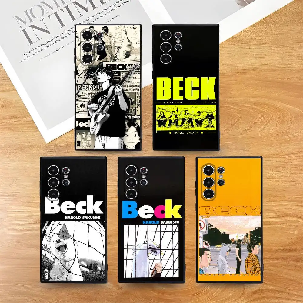 

Anime B-Beck Band Phone Case for Samsung S series s21 s22 s23 s24 s25 FE Plus Ultra TPU Soft to Skin-friendly case