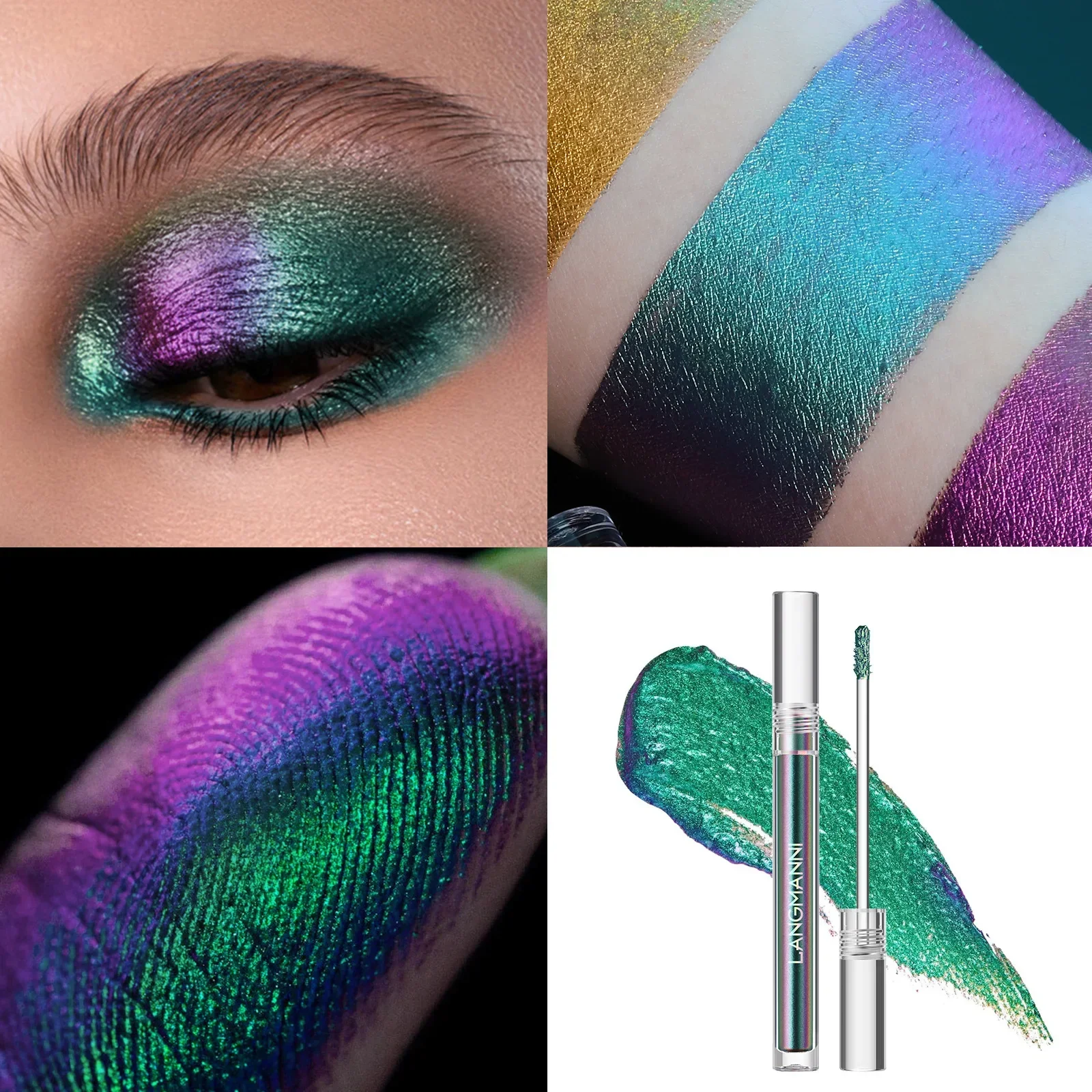 Chameleon Liquid Eyeshadow Professional Liquid Eyeshadows Glitter Shiny Lasting Eye Shadow Fashion High Quality Makeup Cosmetics