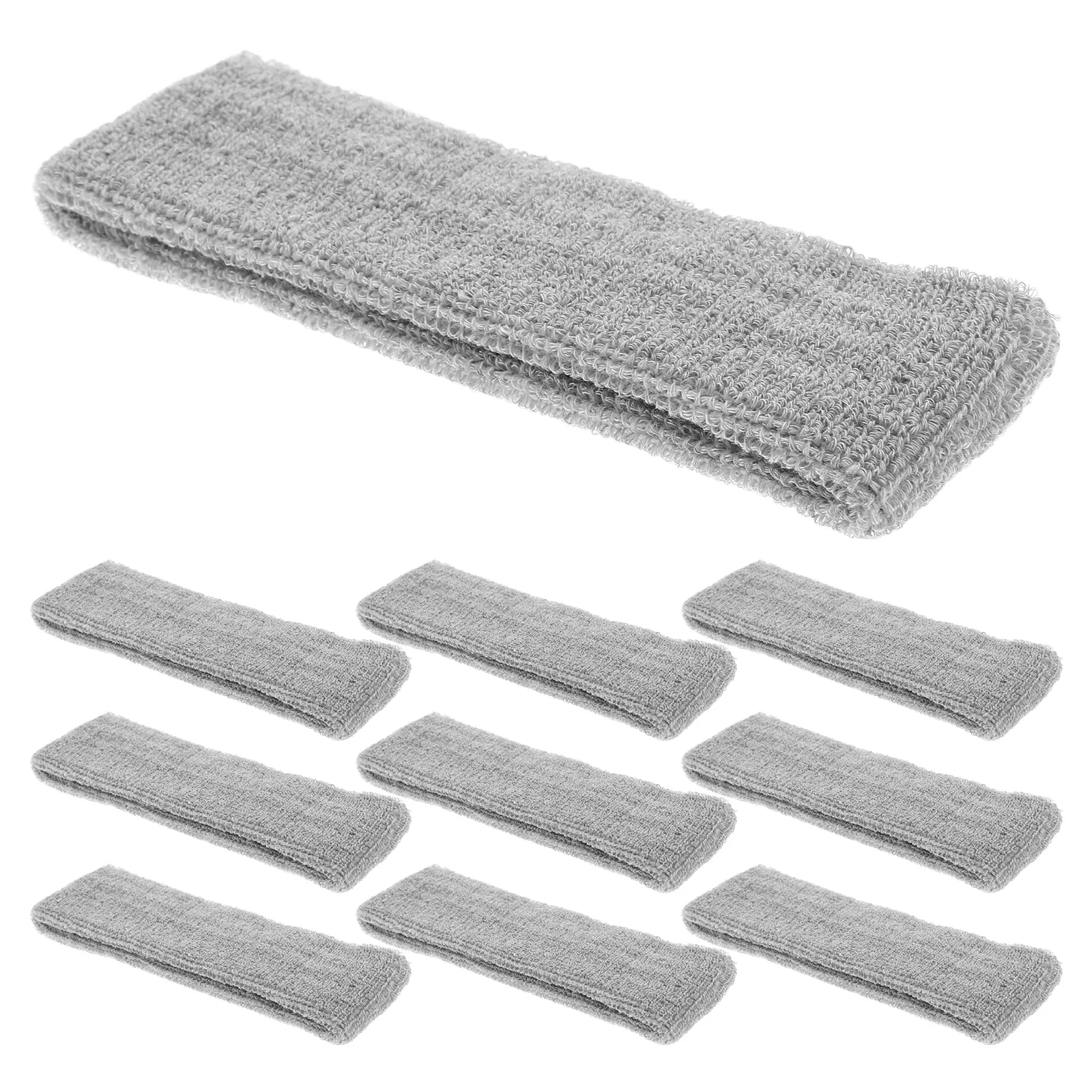 

10Pcs Sweatproof Exercise Headbands for Men Women Yoga Running Cycling Workout Sports Headwear Sports Headscarf