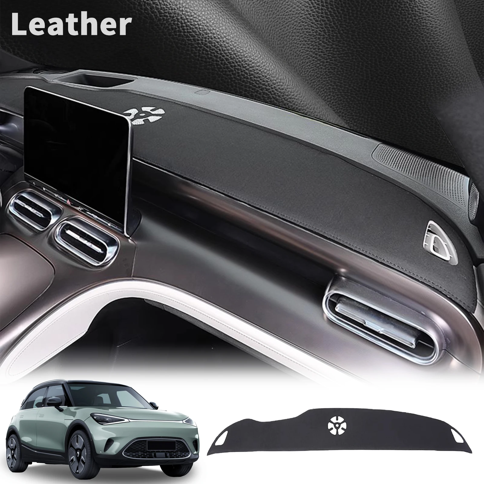 

Car Dashmat Dashboard Cover Pad for Benz Smart 1 Smart 3 SMART #1#3 Brabus Accessories DashMat Sunshade Protective Carpet