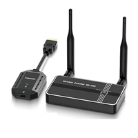 CCDD 5G 4K 1080P 50M Wireless HDMI-Compatible VGA Video Transmitter Receiver Extender Display Adapter Dongle for Phone TV PC