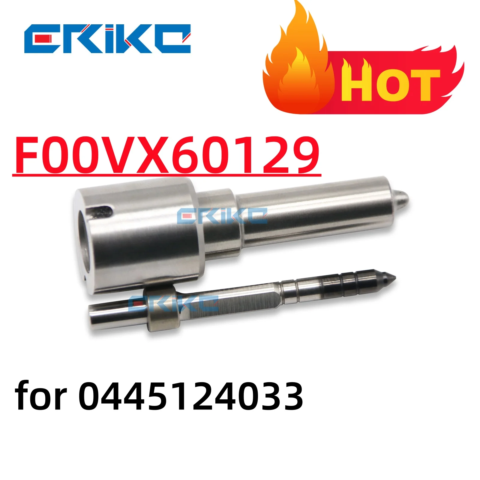 

F00VX60129 HOT New Diesel Injector Nozzle F00VX60129 For Piezo Injector 0445124033 0 445 124 033 ERIKC