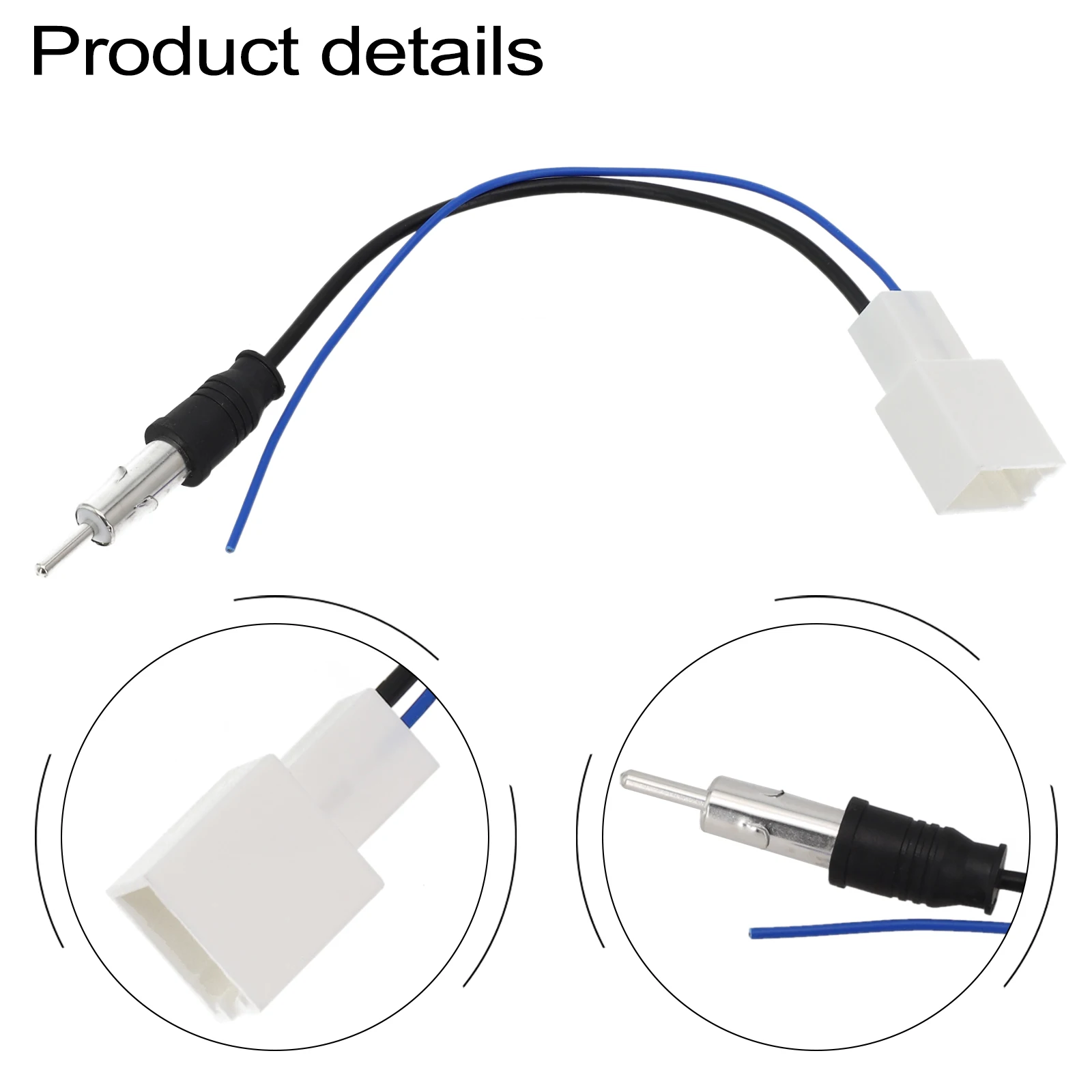 Car Accessories Antenna Adapter For Mazda Antenna Adapter Audio Antenna Cable Black Direct Installation For Honda