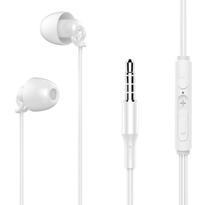 Y1UB Lightweight Noise Cancelling Sleeping Headphone with Microphone Wear Comfortably for 24 Hours Perfect for Sleeping