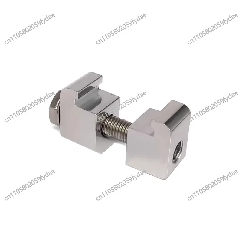 10 peças de parafusos de placa cega tipo C em liga de alumínio, com opções de rosca M8 simples, M10 duplo e M12 para flange e borda OO
