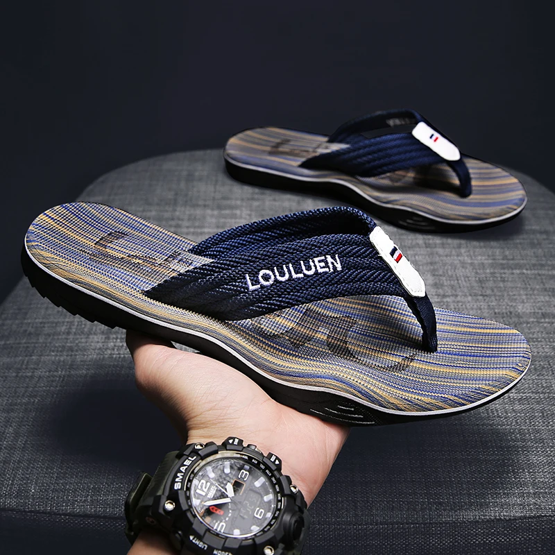 Men's Light Walking Sandals Summer Large Size Fashion Men's Shoes Casual Thick Sole Soft Footwear Men's Women's Slippers - view 2