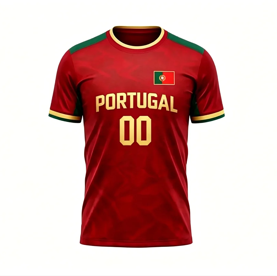 Portugal Football Training Jersey