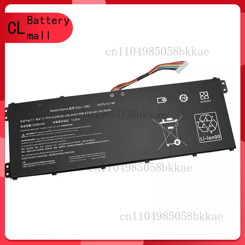 

15.28V 3200mAh SQU-1604 SQU-1602 Laptop Battery For Hasee 916Q2272H L9 L9-581HN3 L9-781S LG 15U47 LG 15U470 916Q2272H