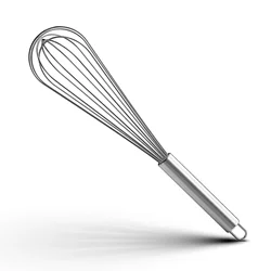 VIMACO® Balloon Whisk Stainless Steel 304 18/8 Wire Beater 8