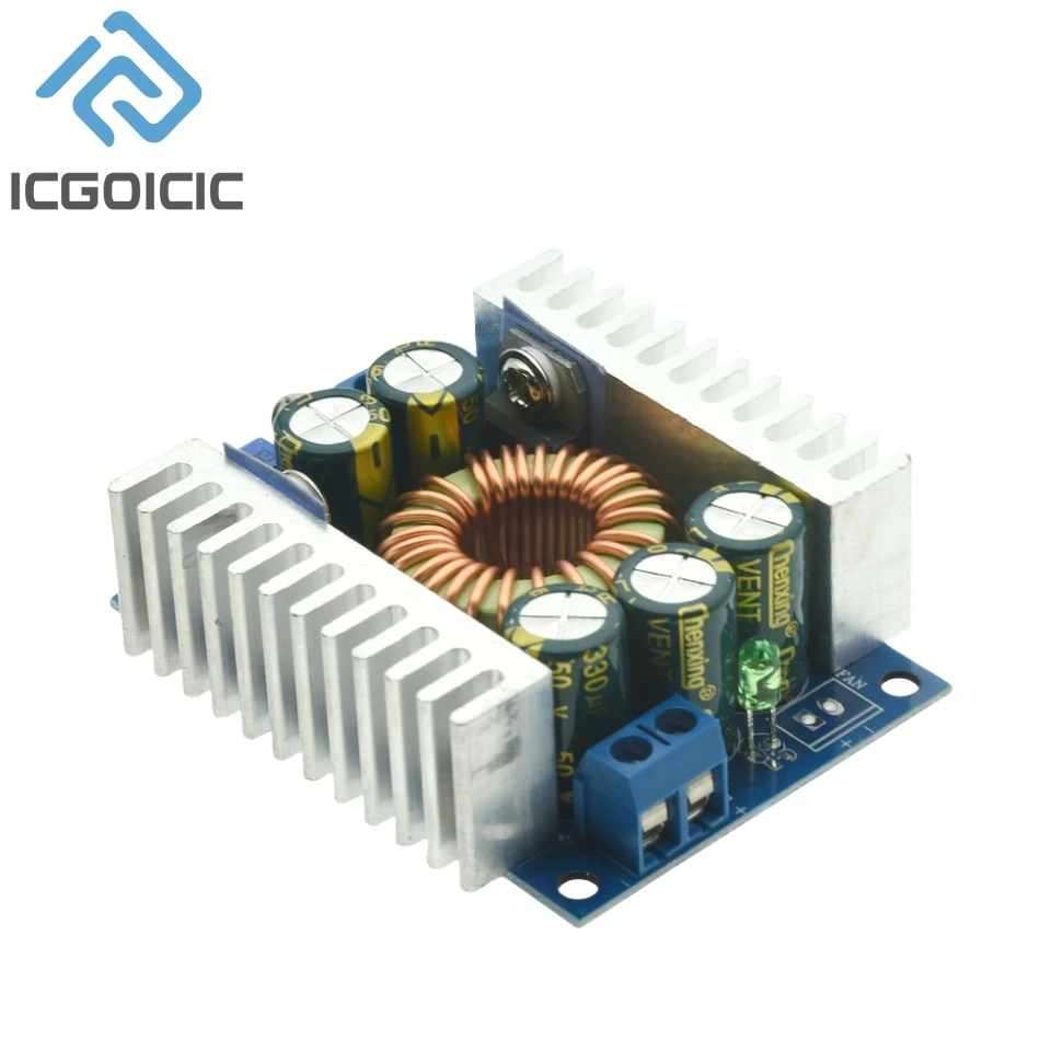 Módulo de baixa potência de baixa ondulação de alta potência DC-DC 12A, módulo de potência de carro 95% eficiente