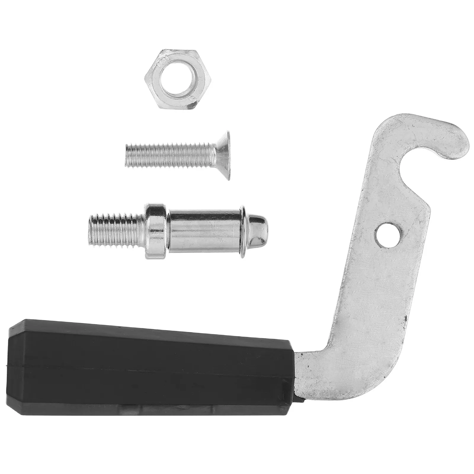 1Set L-Shaped Wood Stove Handle Replacement Heat Resistant Metal Stove Door Pull Handle Grip Fireplace Accessories