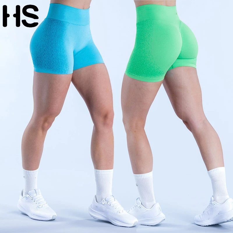 

HAUT SHARK Two-piece Women's Sports Yoga Shorts High Waist Hip lift Fitness Running Cycling Quick-drying Breathable Yoga