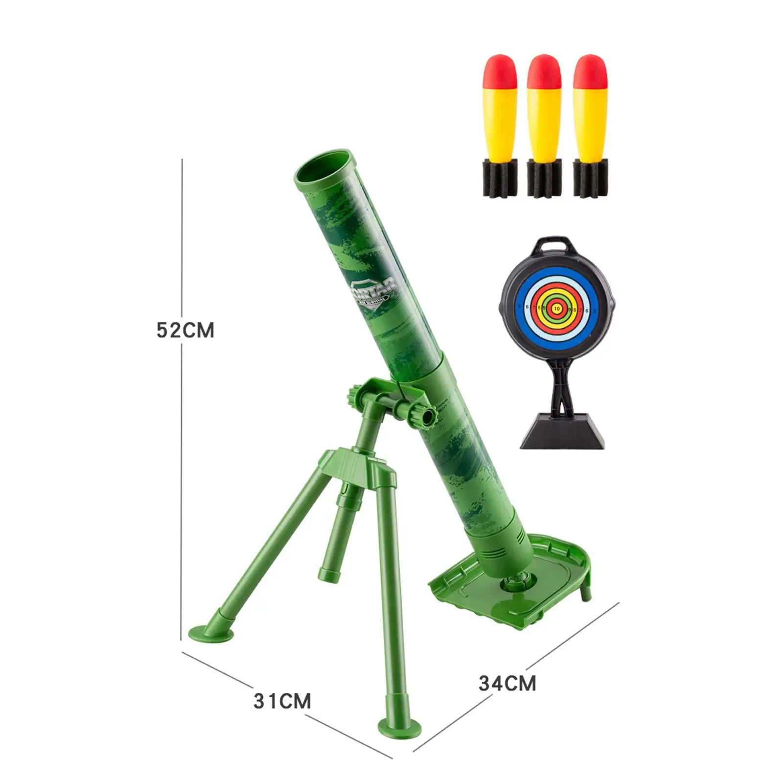 Mortel Launcher Speelgoed met lanceerset voor festivalcadeaus voor jongens en meisjes