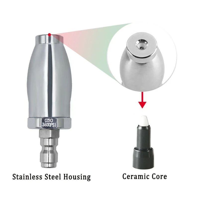 Quick Connect Turbo Nozzle Spray Nozzle 1/4